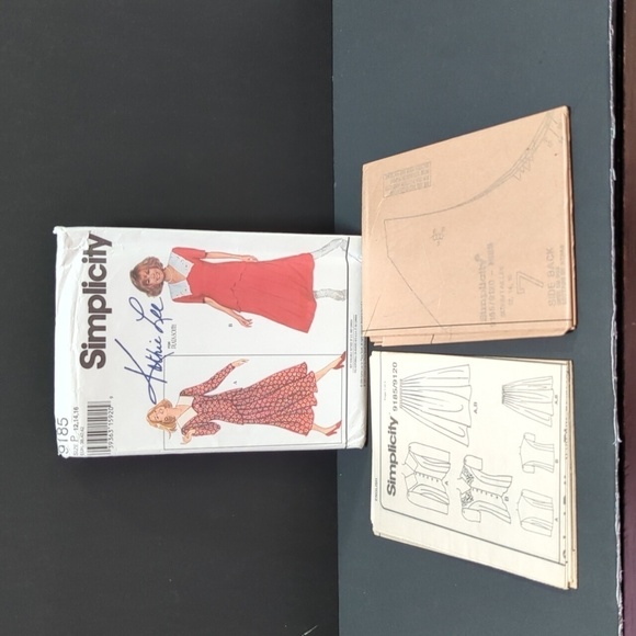 Simplicity 9185 Kathie Lee Uncut Sewing Patterns Sz P (12, 14, 16) t - Picture 3 of 3